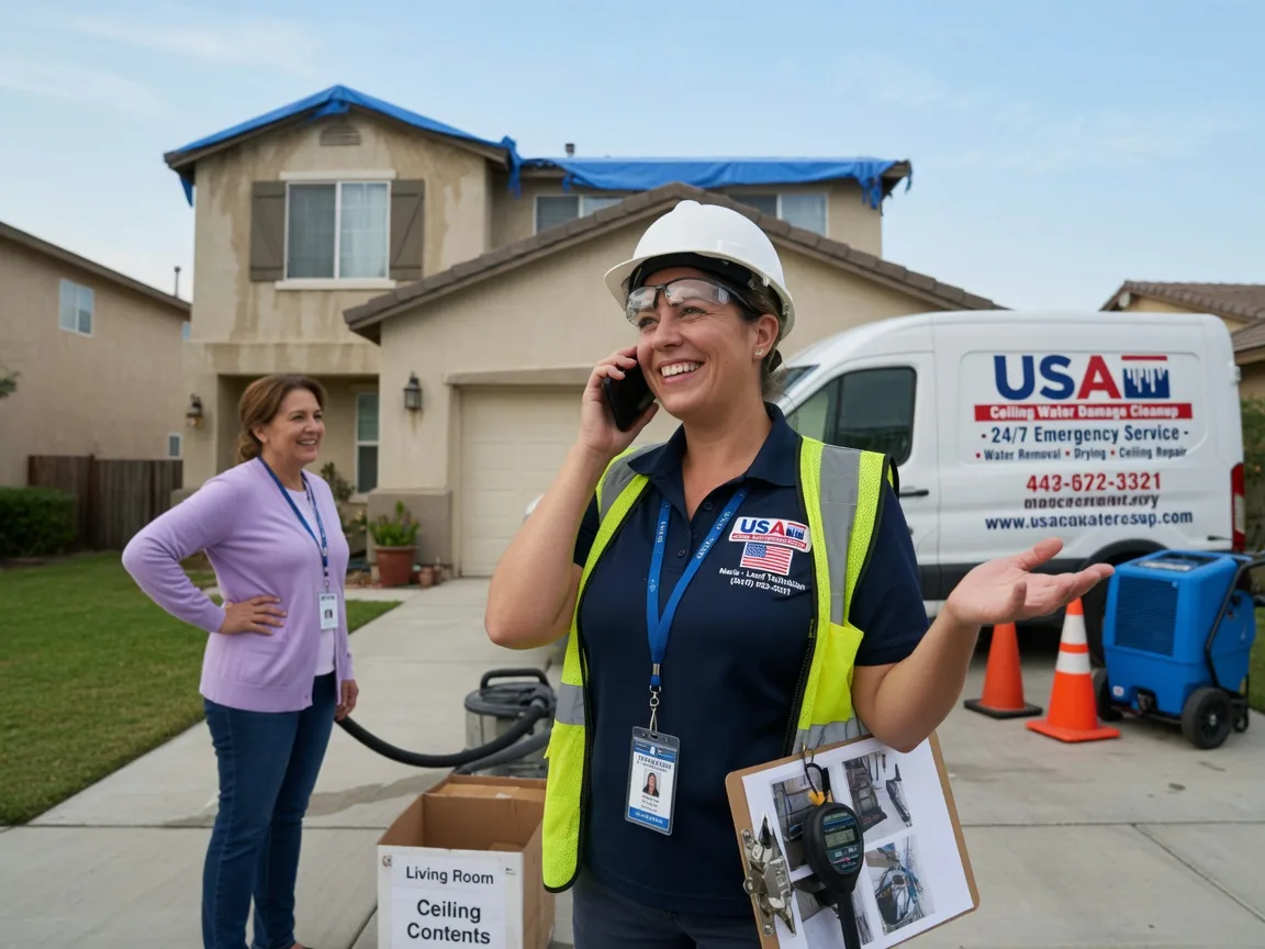 Ceiling Water Damage Restoration Cayuga, IN FAQs